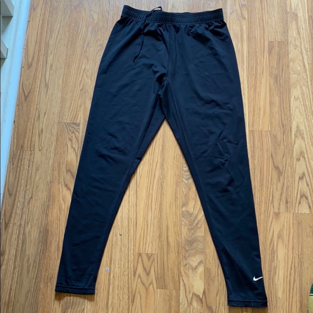 Black Nike Dri-Fit Drawstring Leggings